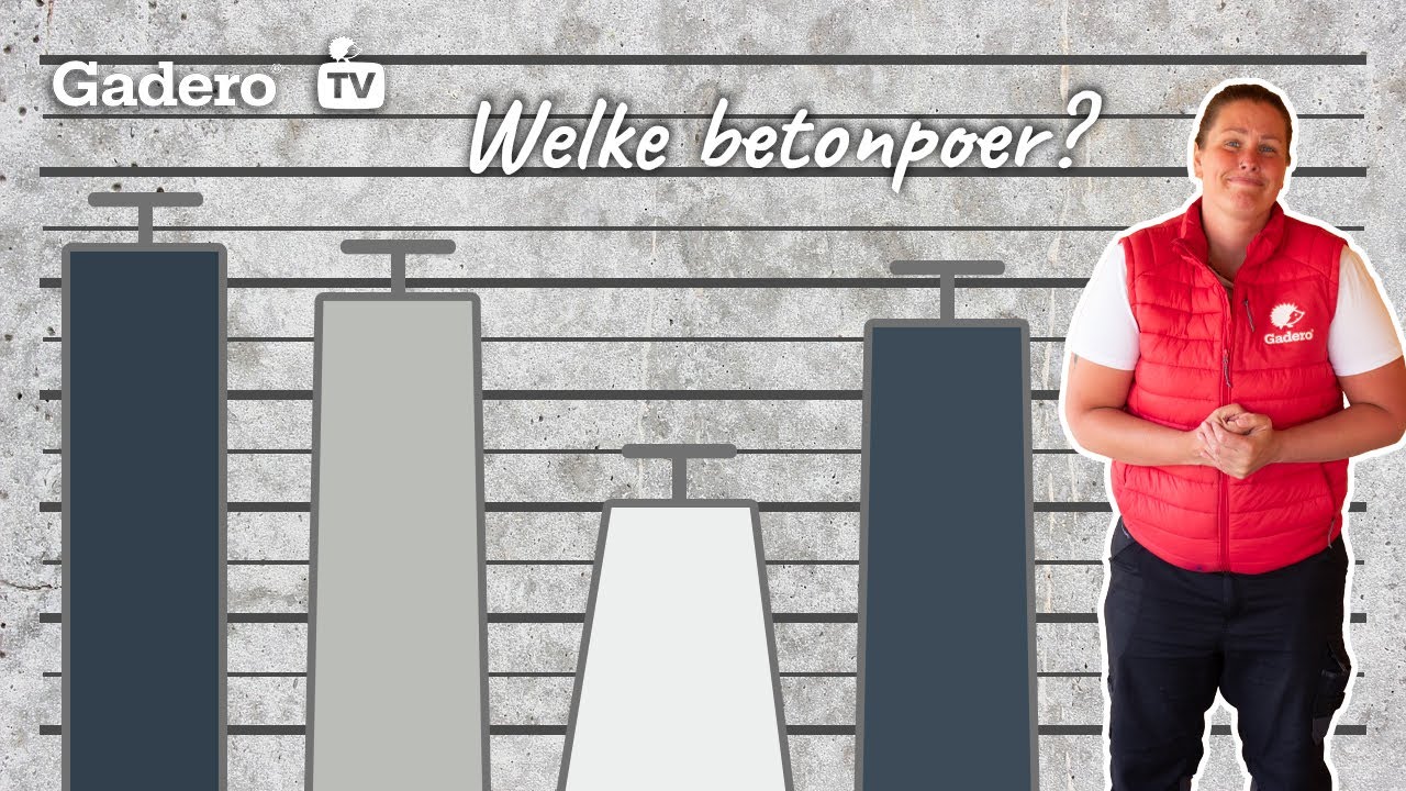 Wat voor Betonpoer heb ik nodig? Ontdek het hier!