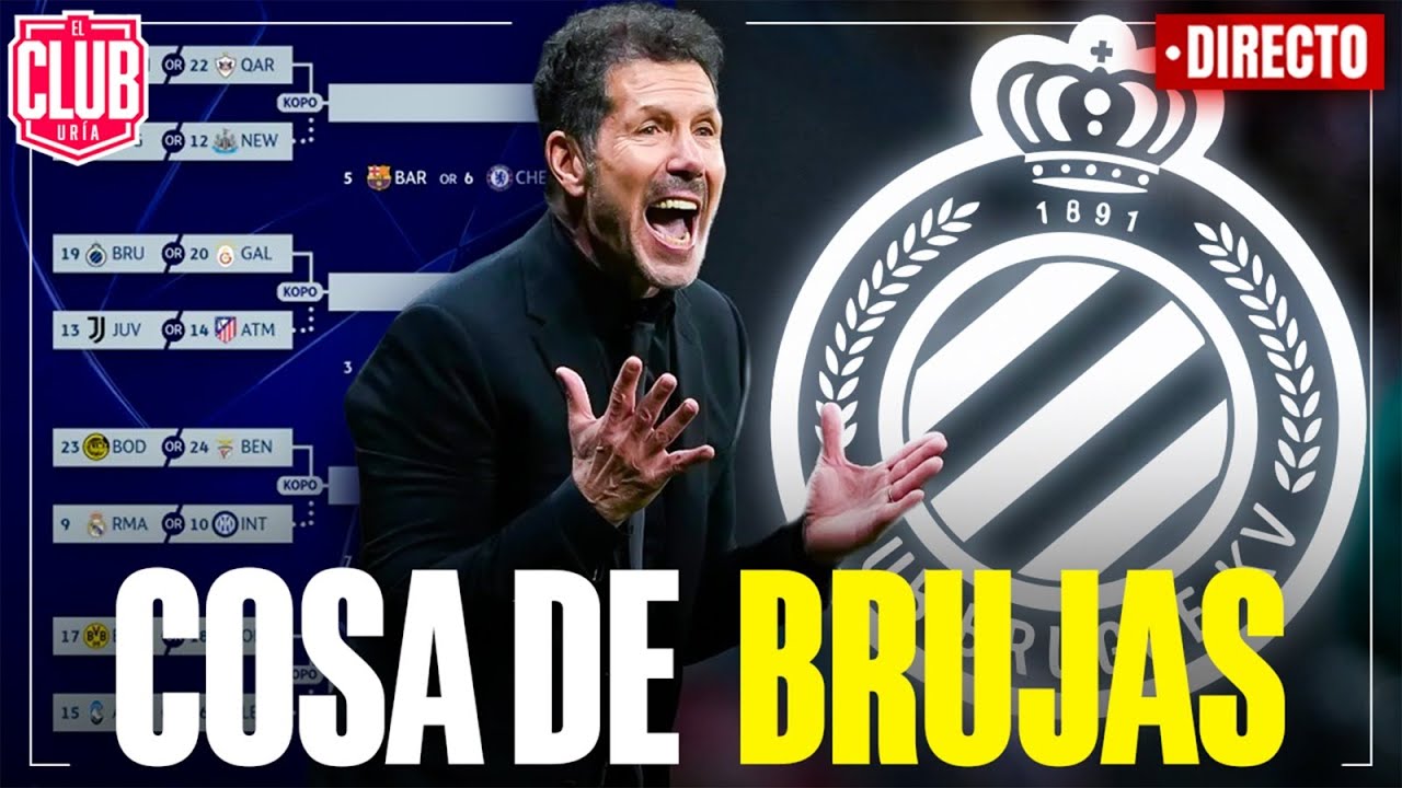 SORTEO CHAMPIONS: COSA DE BRUJAS | RUEDA PRENSA SIMEONE | A VUELTAS CON EL MERCADO | #ClubUria726