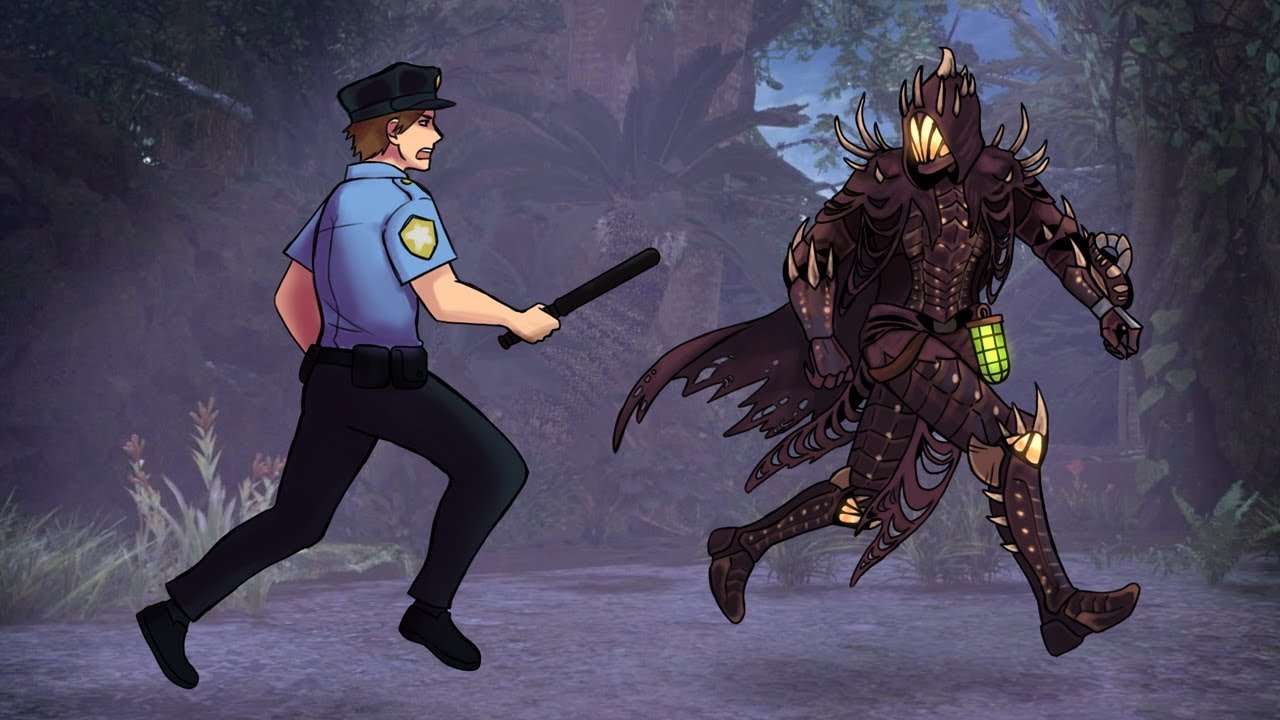Monster Hunter World but I say some illegal things