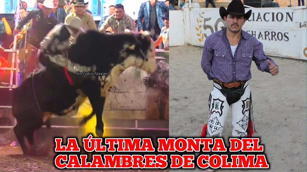 La &uacute;ltima monta del jinete calambres de Colima 