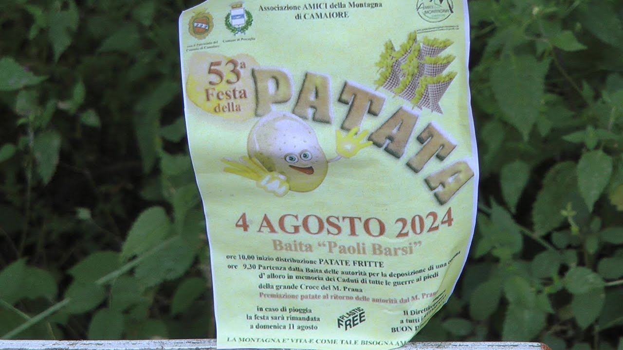 53&deg; Festa della Patata, Campo all'Orzo, Camaiore, 4 August 2024