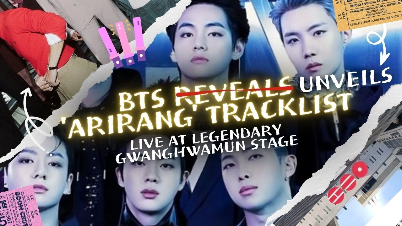 Trending Worldwide: BTS Reveals ‘ARIRANG’ Tracklist Live at Legendary Gwanghwamun Stage