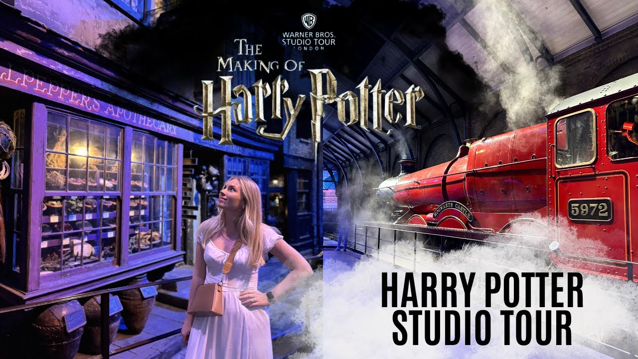 Тур по студии Гарри Поттера | Warner Bros. Studio London. ПОЛНЫЙ ТУР 2024 | Создание Гарри Поттера ⚡
