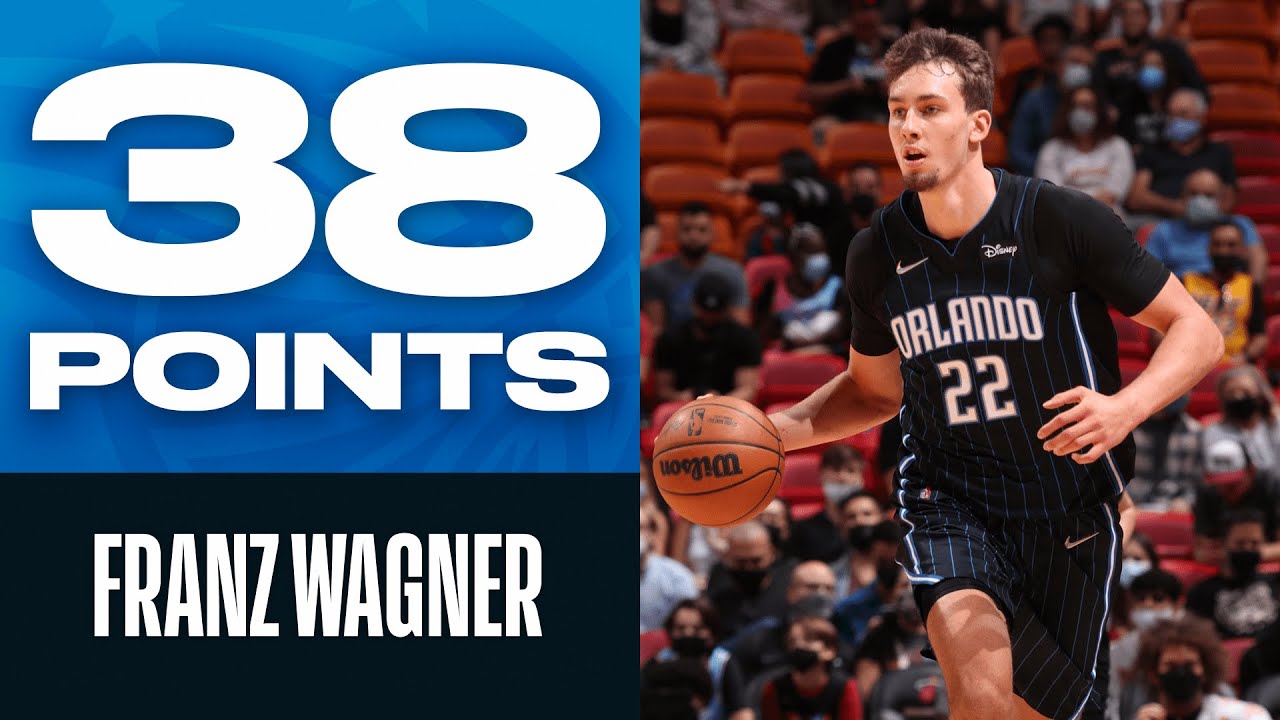 Franz Wagner ROOKIE-RECORD 38 PTS & Career High! ♨