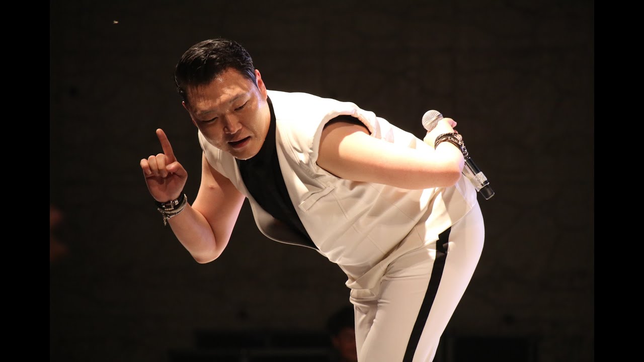 PSY GENTLEMAN DADDY NAPALBAJI GANGNAM STYLE 싸이 강남대 축제 2016년 5월