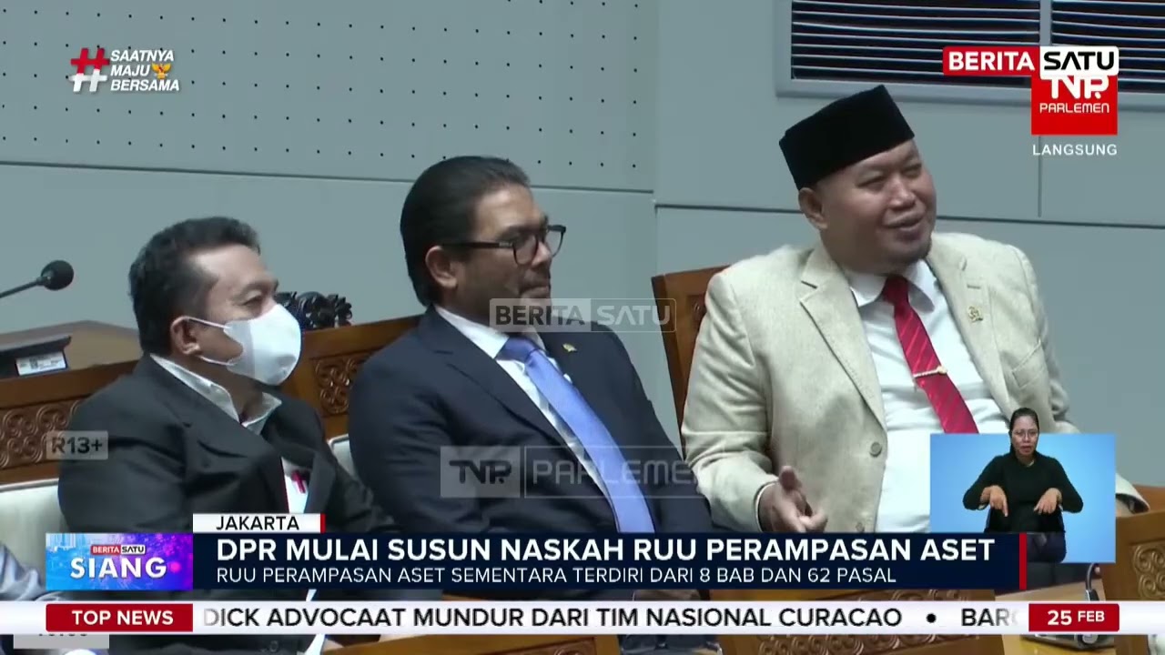 DPR Gerak Cepat, RUU Perampasan Aset Mulai Digodok #beritasatu