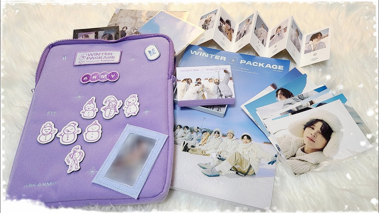 방탄소년단 2021 윈터패키지 언박싱 BTS 2021 Winter Package Unboxing