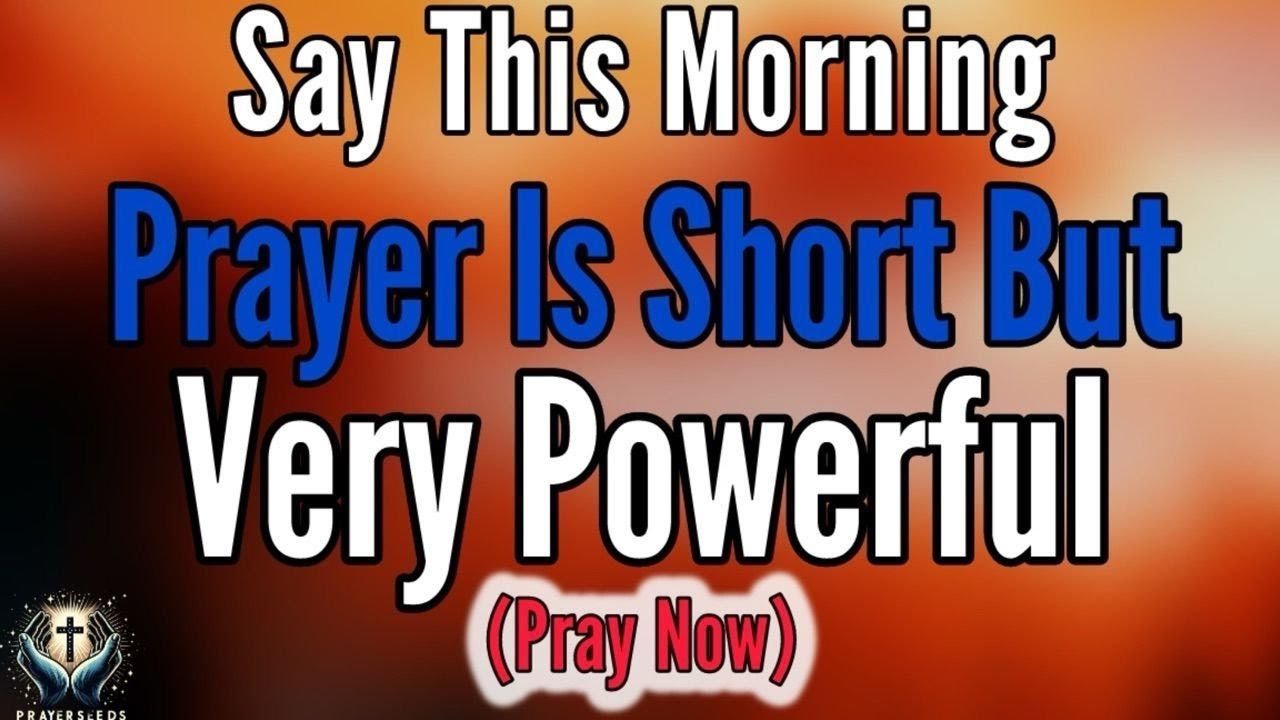 A Blessed Morning Prayer | Commit Everything to God & Trust Him With Your Day