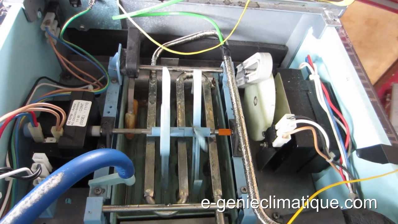 Froid73-Machine à glaçon à palette-condenseur à air-Présentation et fonctionnement