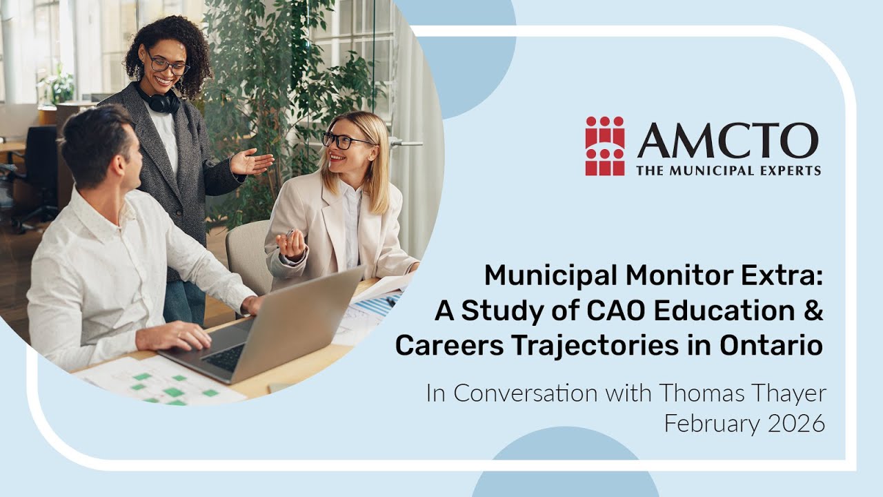 Municipal Monitor Extra: A Study of CAO Education & Career Trajectories in Ontario