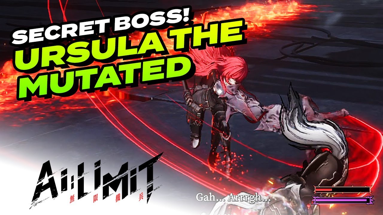 AI LIMIT: Beating Ursula, The Hunter of Bladers / the Mutated (Hidden SECRET Boss)