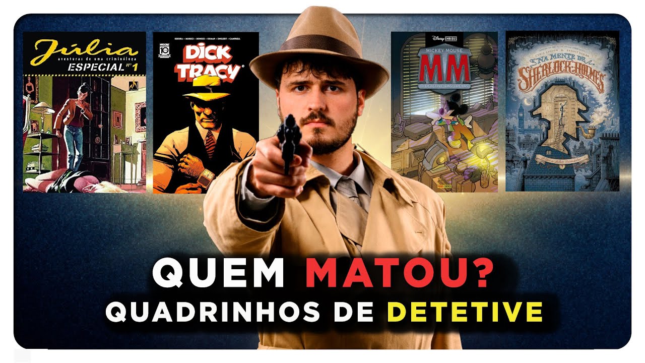 Os Melhores Quadrinhos de Detetive que Voc&ecirc; Precisa Ler