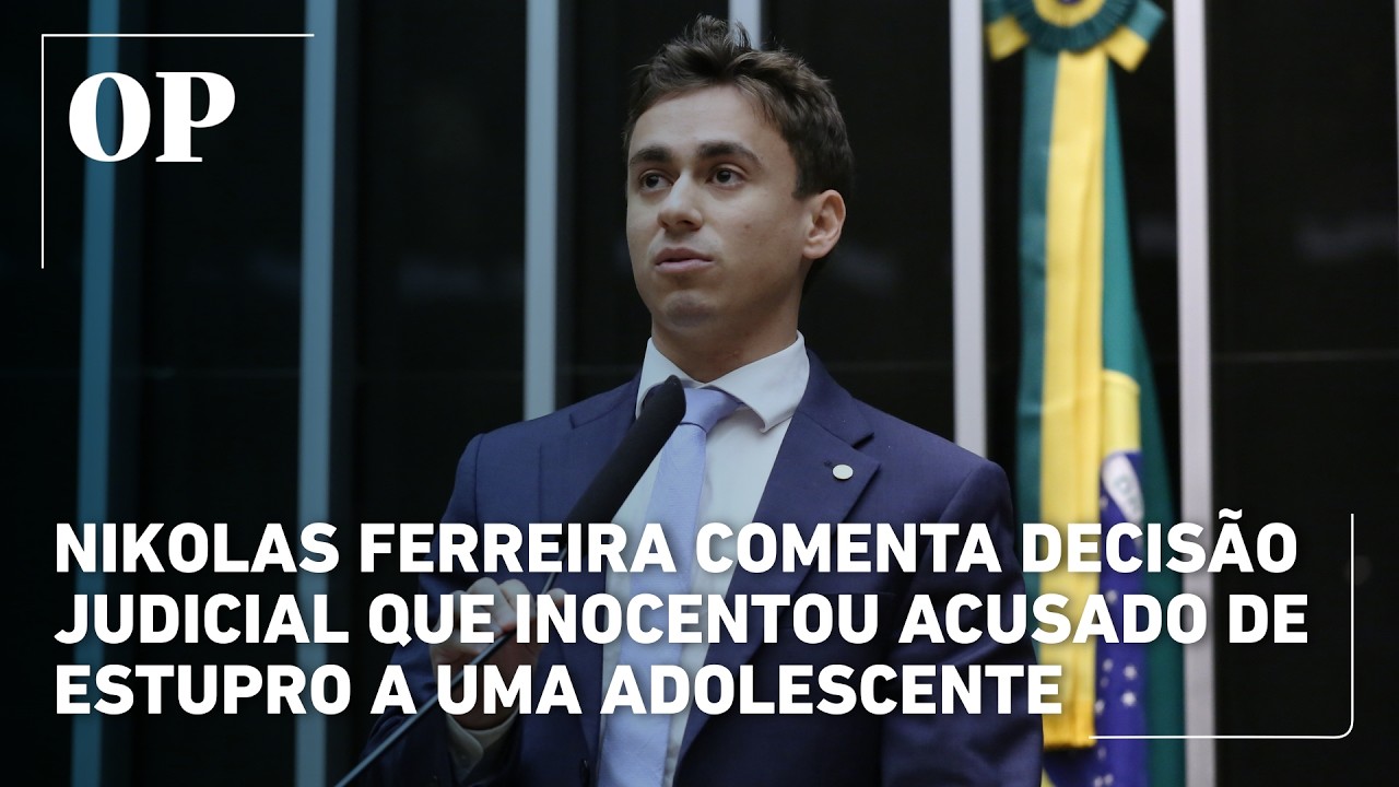 Nikolas Ferreira reage à decisão judicial do TJMG que inocentou acusado de abuso sexual
