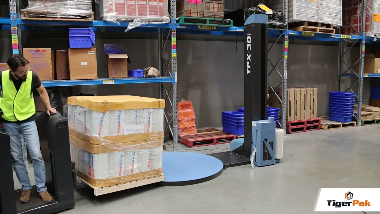 TPX-30 Power Pre-Stretch Film Machine