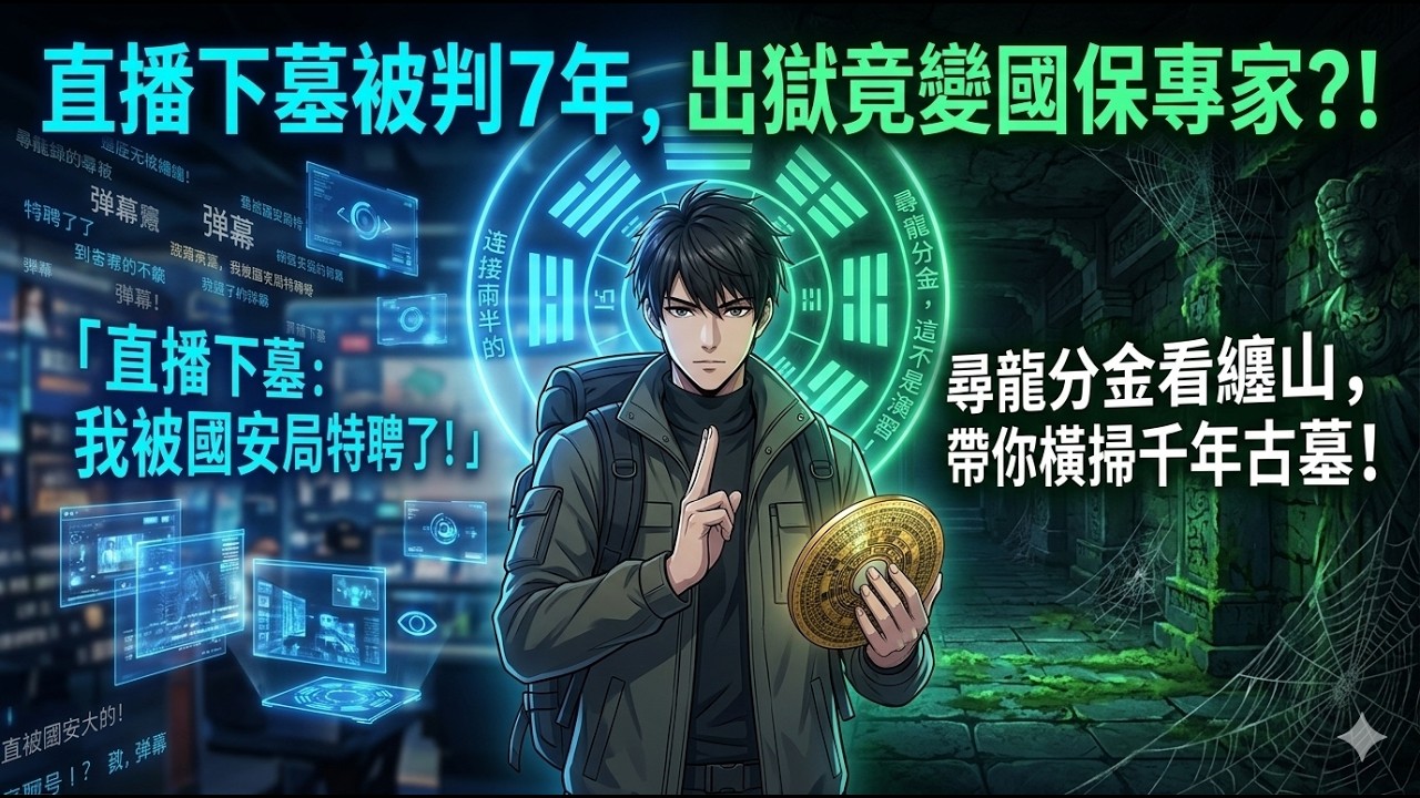 [MULTISUB] 直播盜墓被判7年，出獄後隨口一句口訣，竟驚動國安局找上門？特聘入組尋龍分金，全球直播揭開南城機場下的千年古墓！ |  硬核探險正在直播中 | 探險爽劇 | 盜墓筆記感