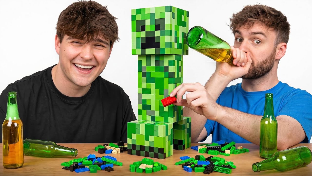 Можно ли построить что-нибудь из LEGO в пьяном виде?