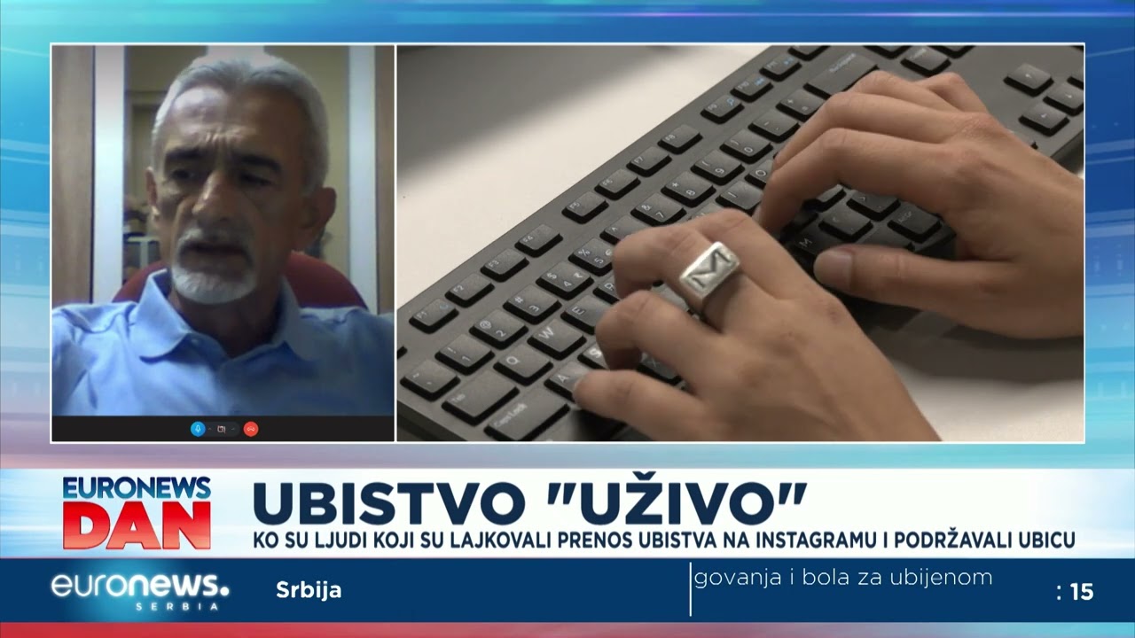Neuropsihijatar Milan Milić: Snimanje zločina je sociopatsko ponašanje