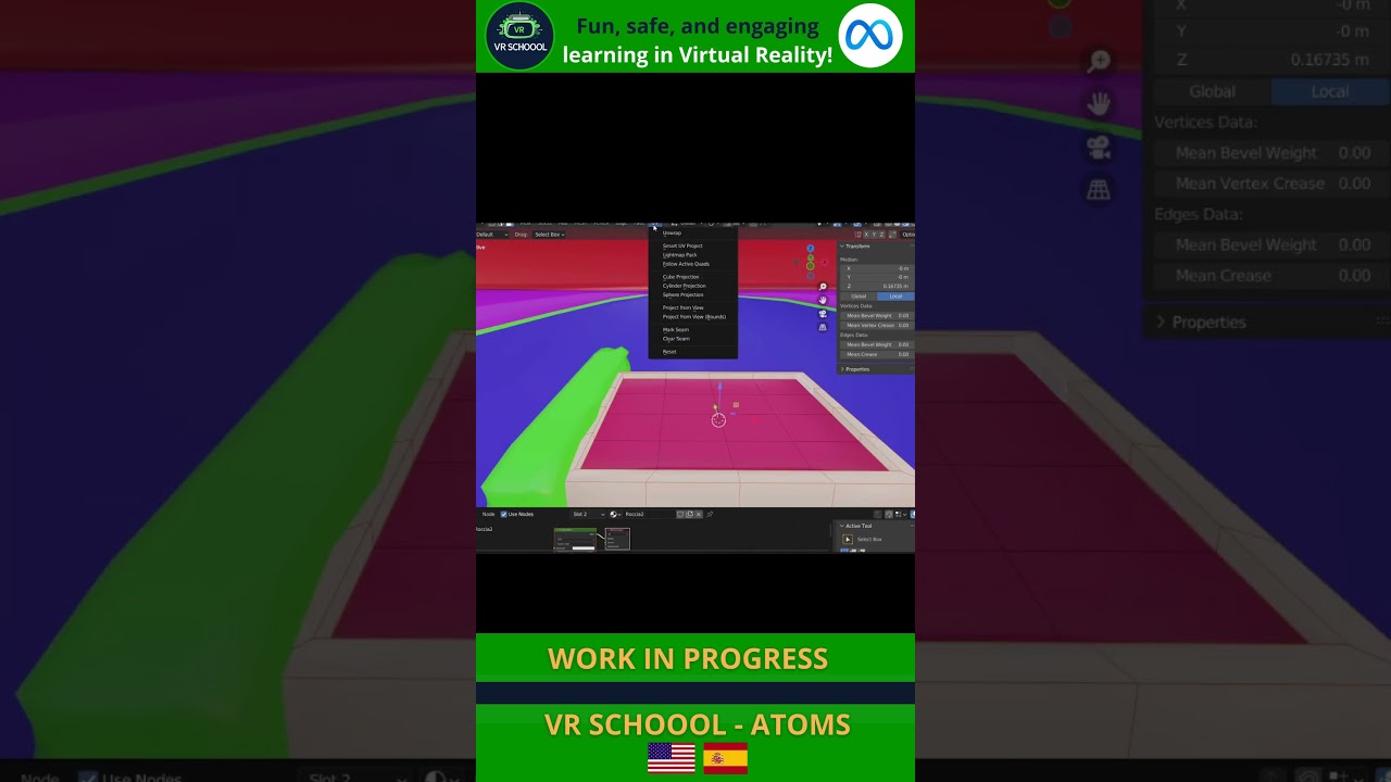 #MetaQuest3 Learn and explore #VRSchoool #workinprogress