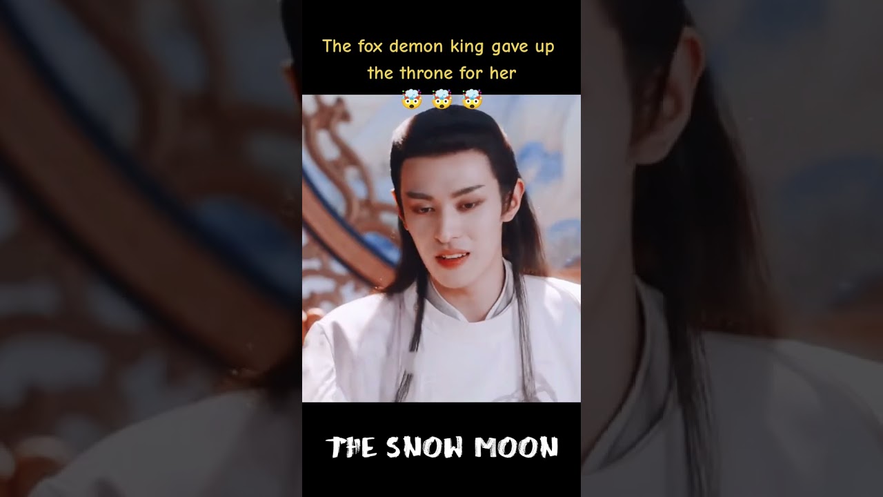 She didn't expect him to do that 🥺 #youku #thesnowmoon #lijiaqi #zuoye #cdrama #shorts