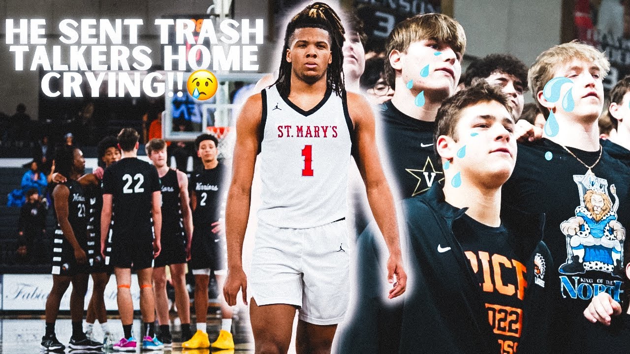 Trey McKenney SHUTS DOWN Trash Talkers in HEATED Game! Brother Rice vs. Orchard Lake St. Mary’s