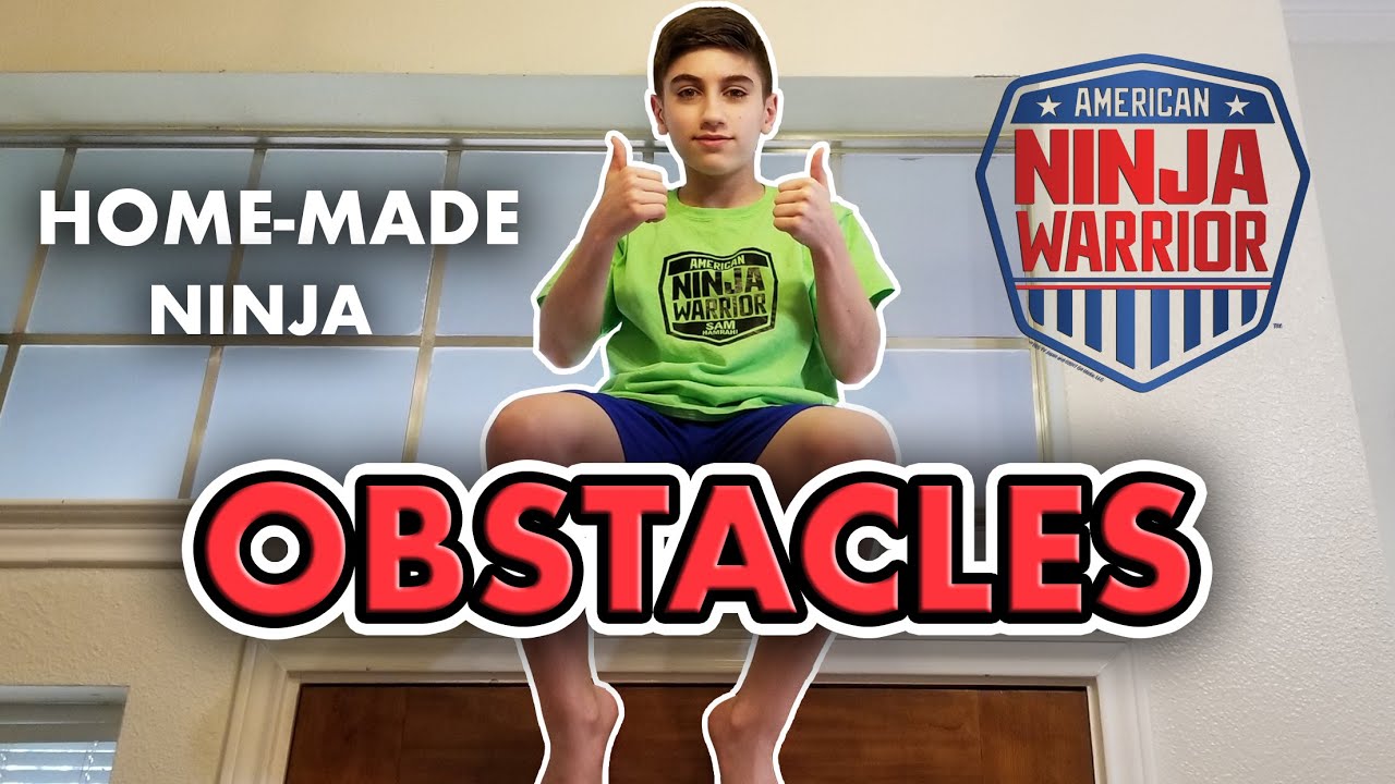 3 EASY Home-made Ninja Warrior Obstacles - DIY Ninja Warrior | Full Time Ninja