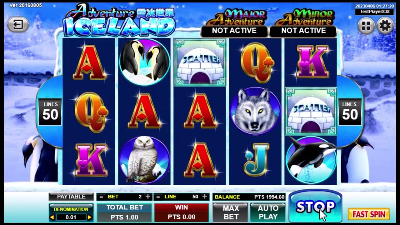 Iceland slot machine by Spadegaming gameplay ★ SlotsUp