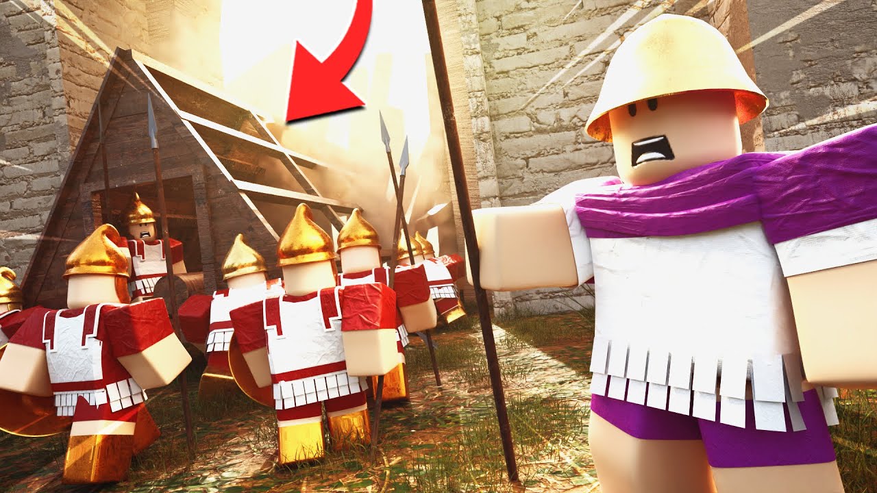 This new BATTERING RAM STRATEGY is SO FUNNY in ROBLOX Bleeding Blades Experience.