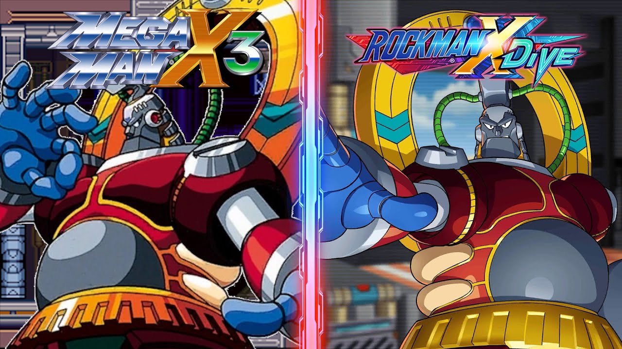 Byte Boss Comparison [Gravity Gear Update] - Mega Man X DiVE