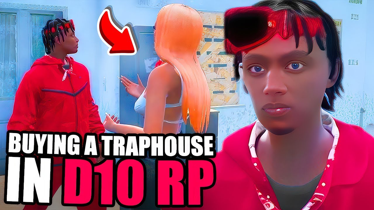 UK GANG buys TRAP HOUSE in District 10 RP!