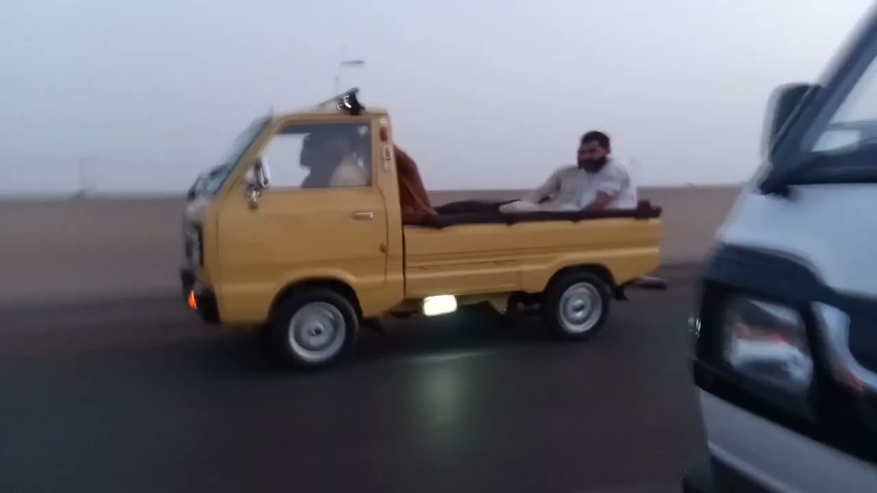 Hanif depart sae Haji shaab wala gari 23March2022