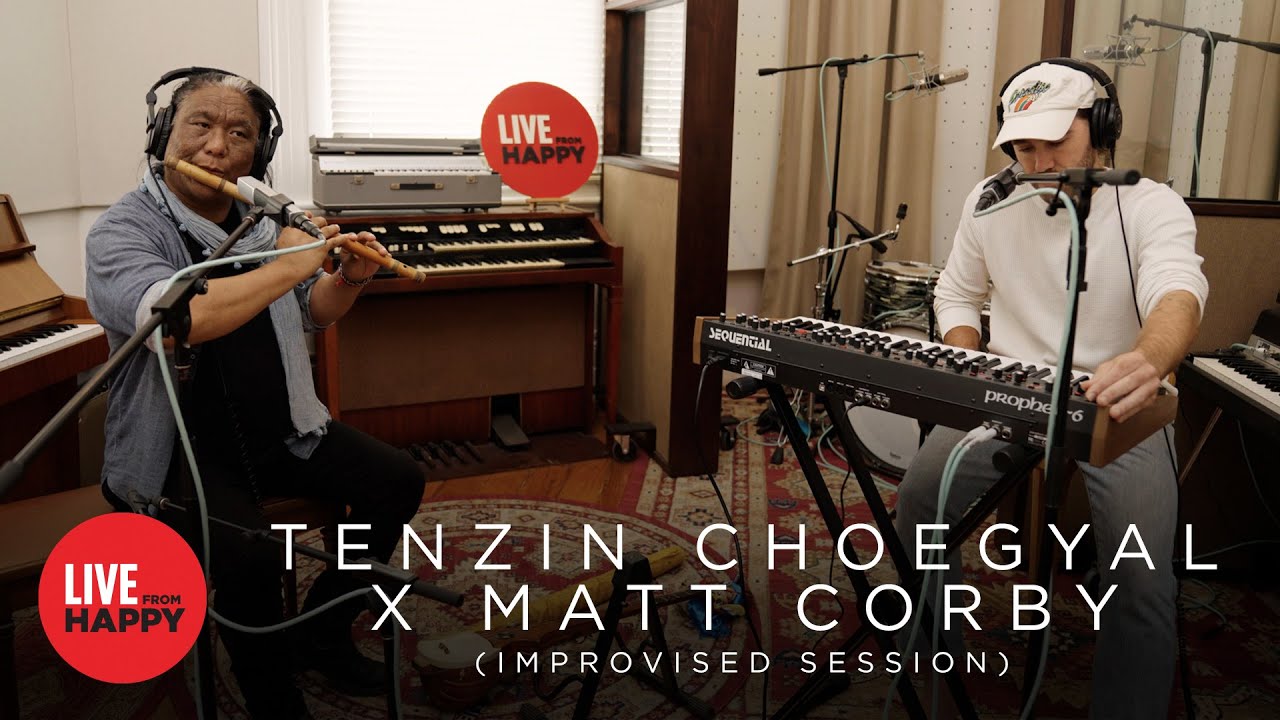 Tenzin Choegyal x Matt Corby - Improvised Session (Live from Happy)