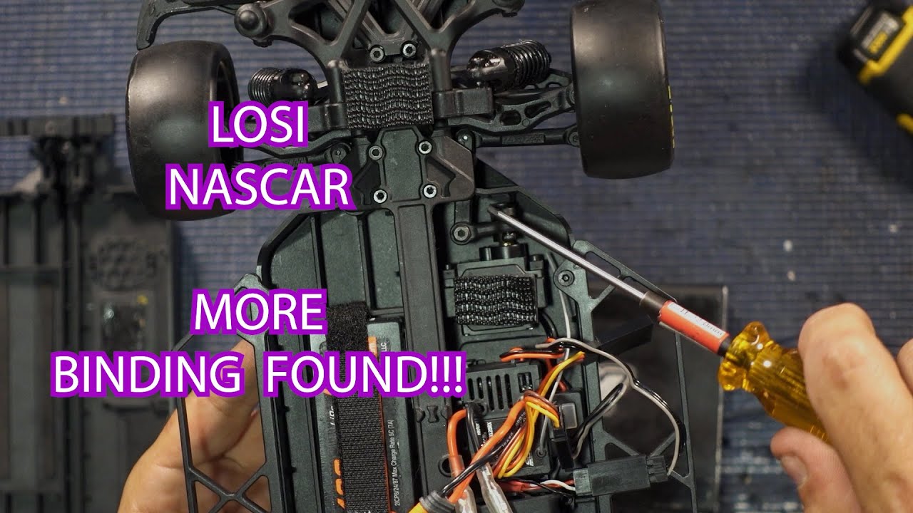 LOSI NASCAR НА ДОРОЖНЫХ ПРОБЛЕМАХ | ОБНАРУЖЕНЫ И УСТРАНЕНЫ ЕЩЕ ОДНИ ПРОБЛЕМЫ