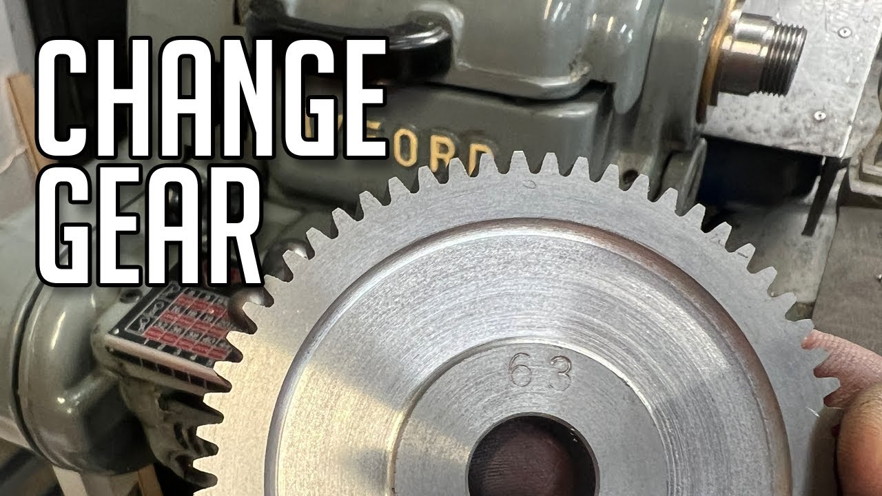 Make a Lathe Change Gear