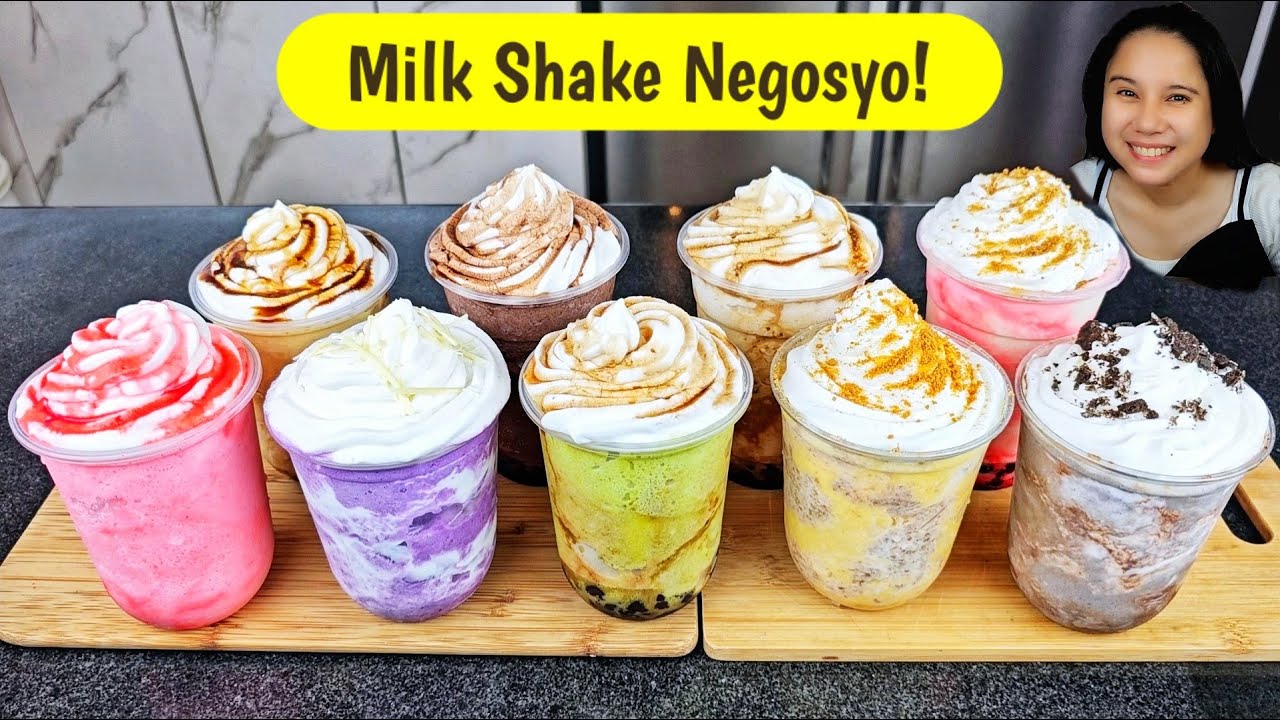Milk Shake Business pweding gawin sa bahay para pang Summer Negosyo!