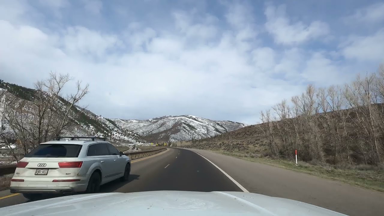 Driving from Avon to Eagle, Colorado  /  Spring 2022 Western USA trip