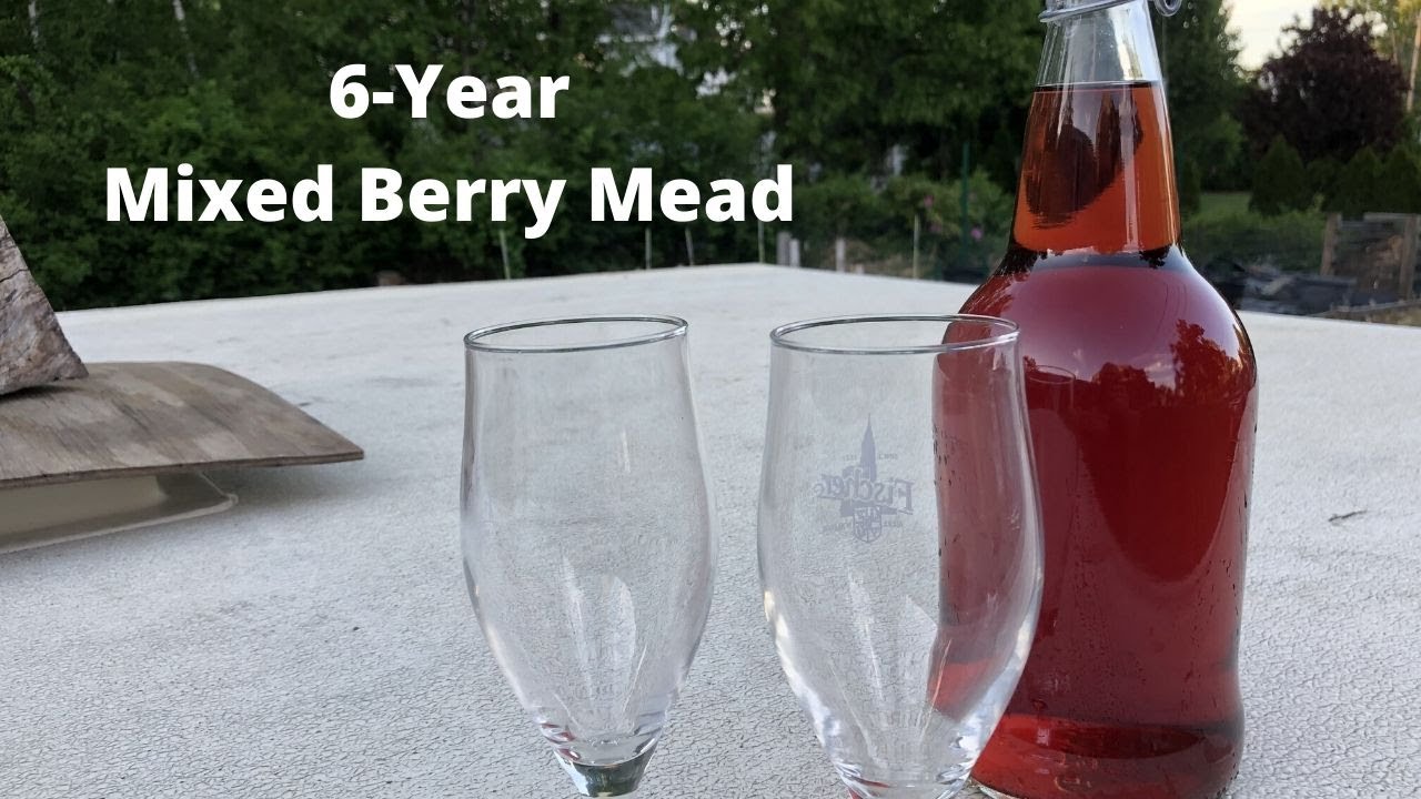 How Did a 6 Year Old Mixed Berry Mead Taste? - Brew Dudes