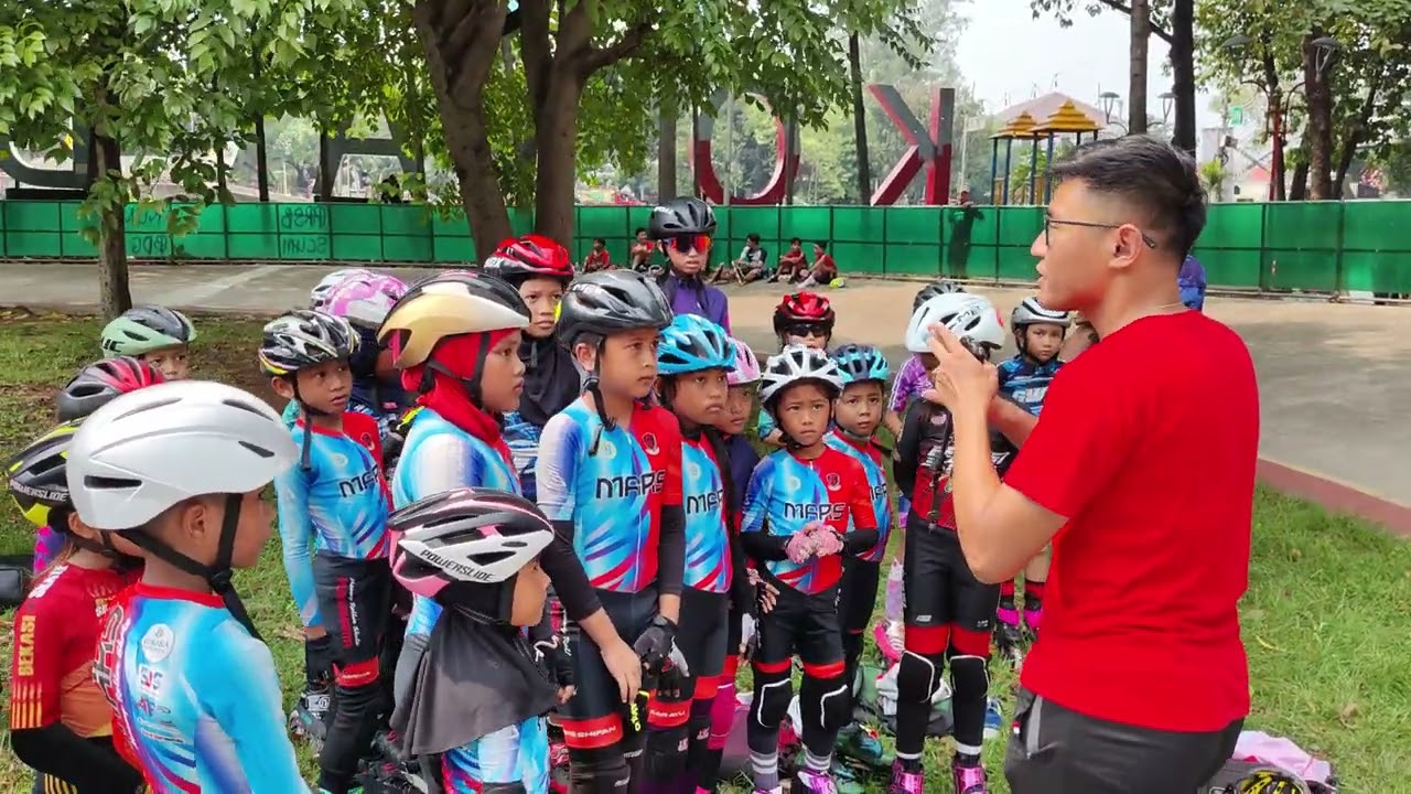 Latihan Gabungan Inline Skate Speed BOS, MARS, dan GWIS