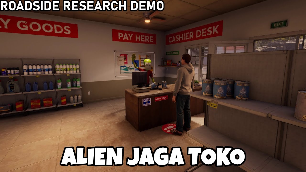 Supermarket Simulator, Tapi Alien - Roadside Research Demo