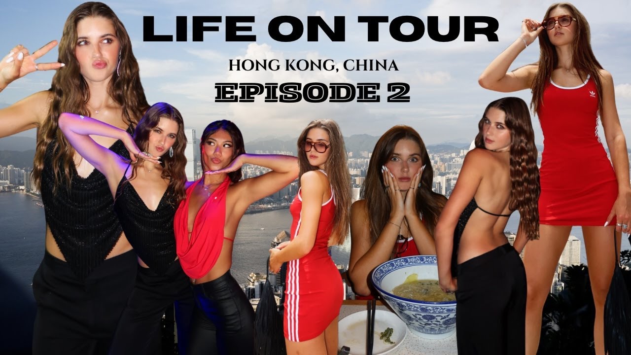 LIFE ON TOUR - Hong Kong, China -  Episode 2 (Ladies Market Finds & Drunken Fun)