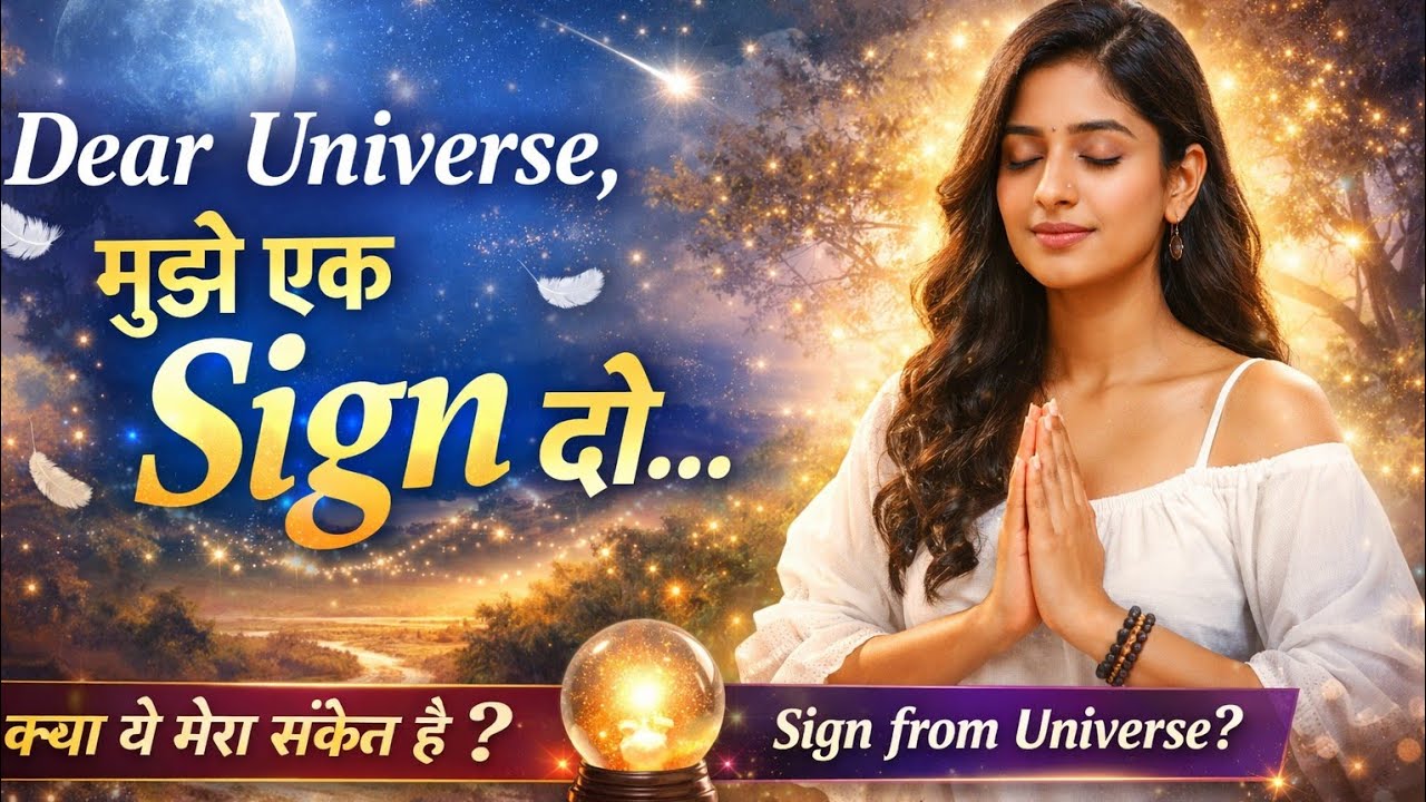 Dear Universe, मुझे एक Sign दो… 🕊️ | Powerful Message From Universe | Divine Vibration