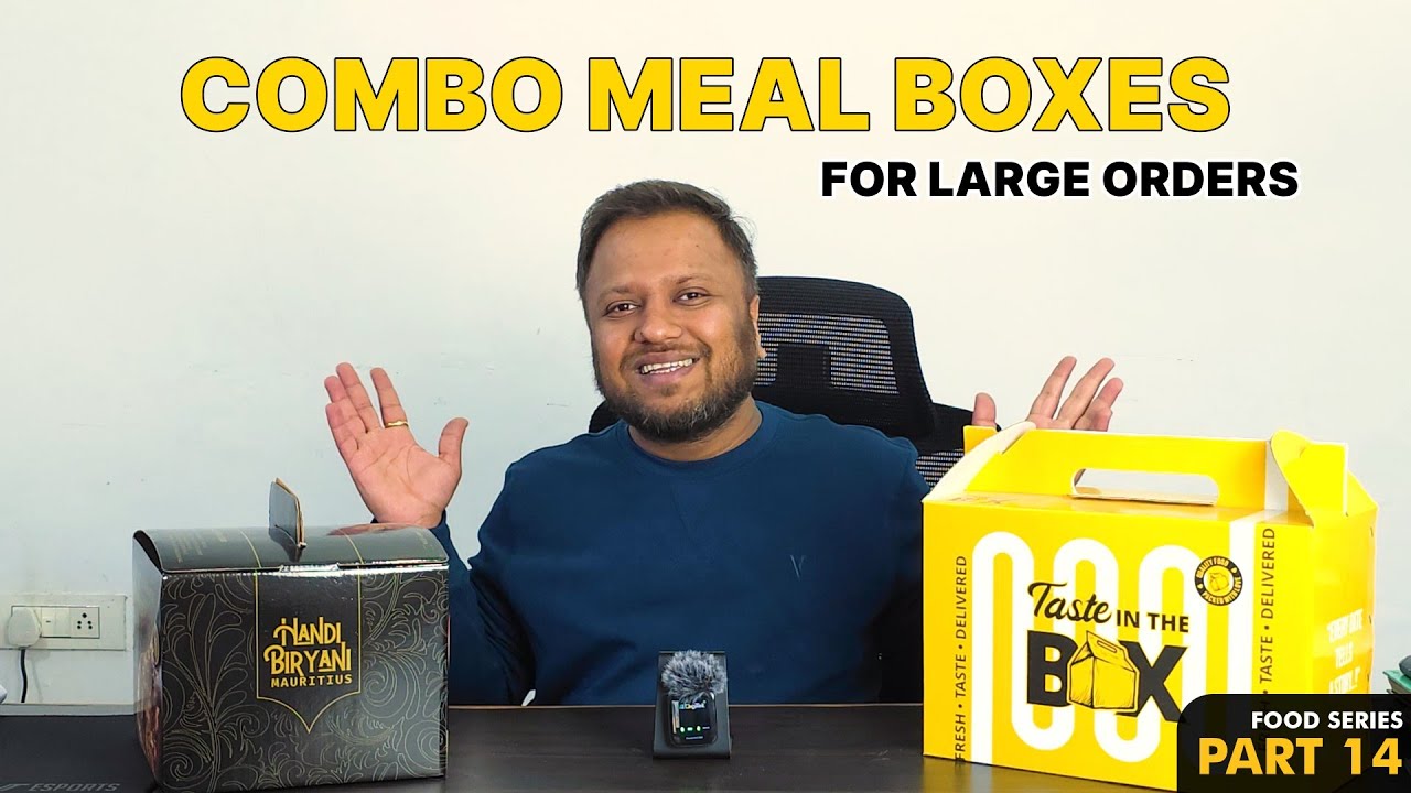 Big Meal Box | Combo Meal Box | Food Packaging Box for Large Orders #packagingsolutions #mealbox