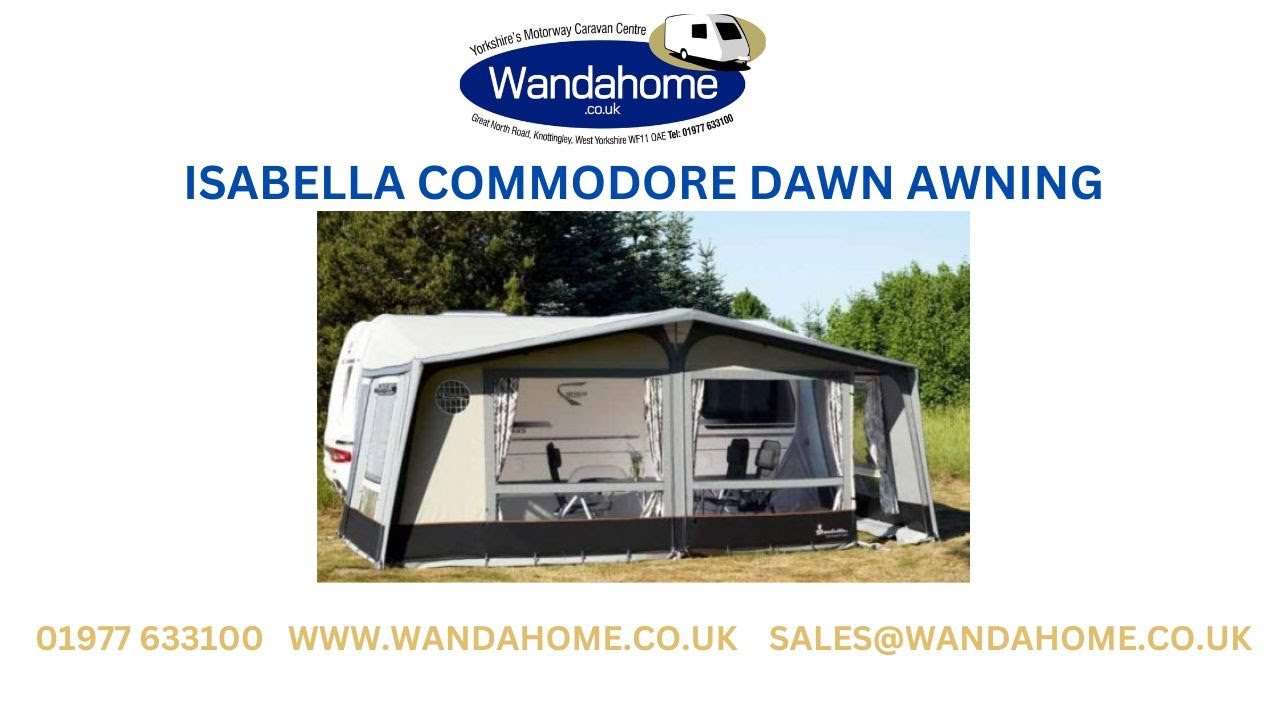 Isabella Commodore Dawn Awning
