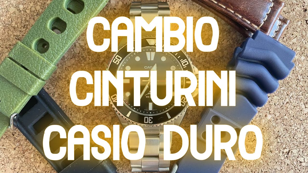 Prova Cinturini Casio Duro⌚ Qual è il tuo preferito?