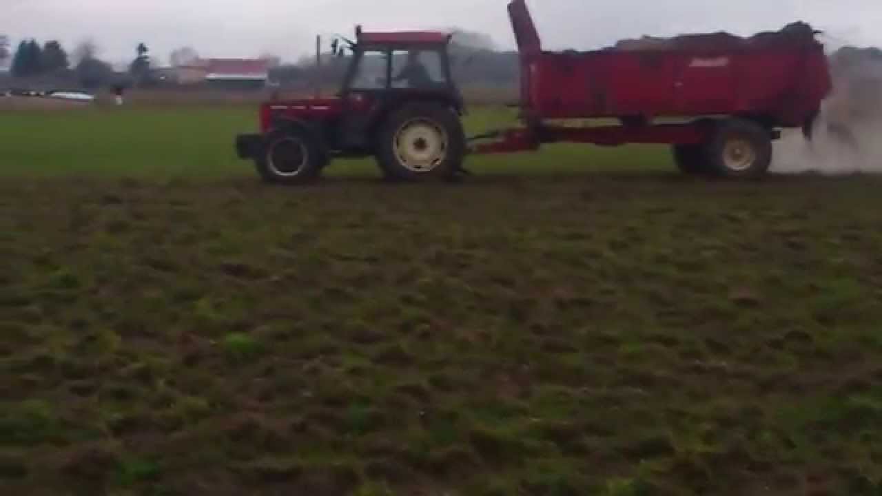 akcja obornik 2015. Zetor 7245, 7745turbo+jeantil 8t