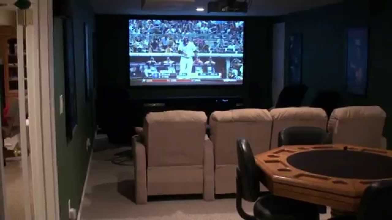 Dream Home Theater, Pub Room, Game Room, High Def Projector
