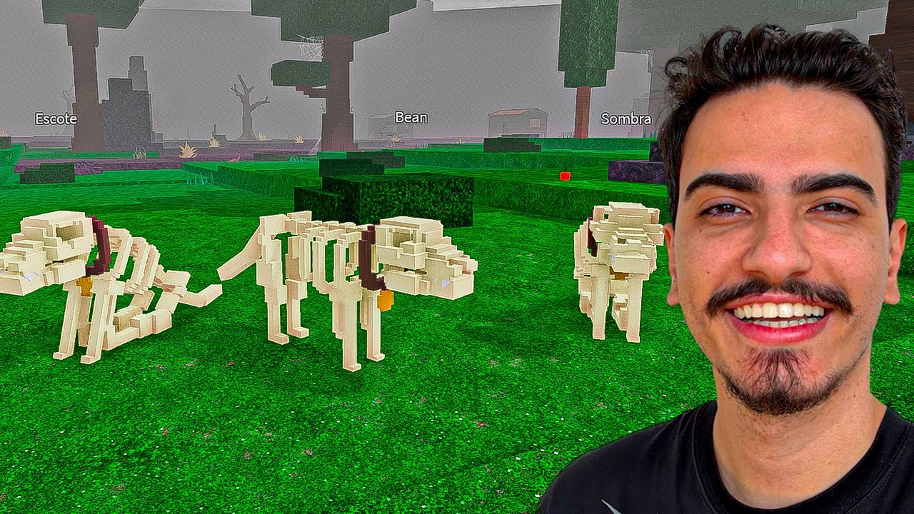ENCONTREI LOBOS ESQUELETOS e DOMESTIQUEI TODOS no 99 NOITES NA FLORESTA 🦴🐺