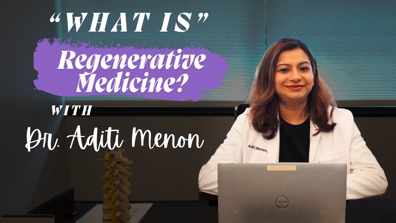 What Is Regenerative Medicine? | Episode 1 | Dr. Menon Explains PRP, Stem Cells & More