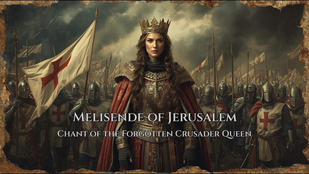 Melisende of Jerusalem | Dark Gregorian Chant & Historical Narration of the Crusader Queen
