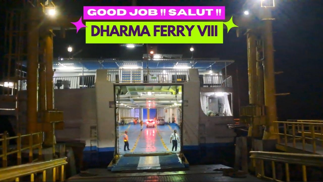 REVIEW KMP DHARMA FERRY VIII | TRIP PADANGBAI - LEMBAR