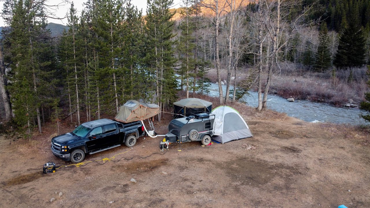 Family Camping 2020 on Public Land. Alberta, Canada